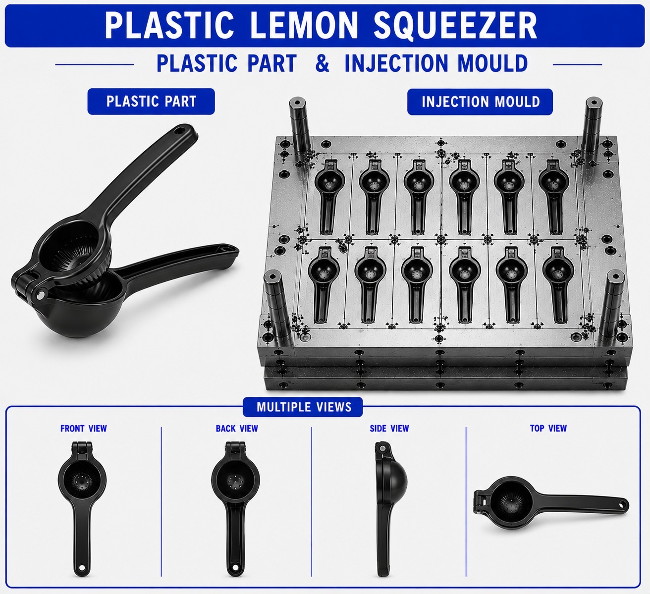 Plastic Lemon Squeezer Mould and Moulding Service